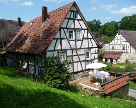 Ferienhaus Rückansicht